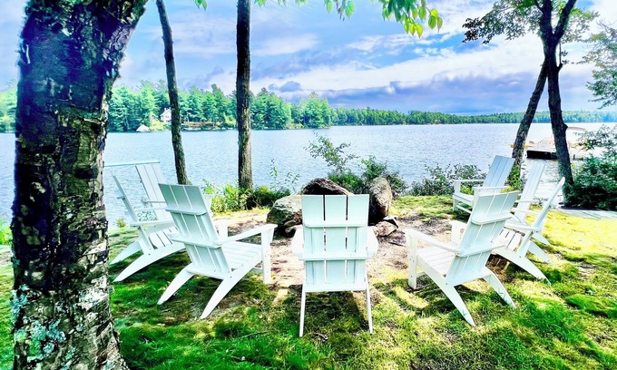 Otis House | Large, Modern Home on Beech Hill Pond - Near Acadia NP/Bar Harbor - Pets Welcome
