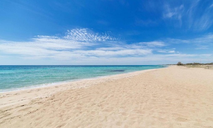 Manduria Apartment | Le Bianche Apt 2 with Garden near The Sea