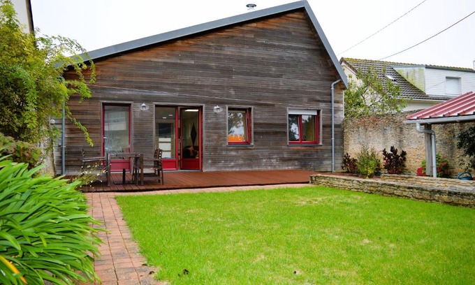 Courseulles-sur-Mer House | Le Break - maison de plain-pied avec jardin