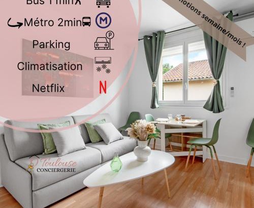 Mirail-Reynerie-Bellefontaine Apartment | Le charme champêtre