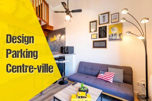 Mont-de-Marsan Apartment | Le Duplex Lemon - Séjour Acidulé Proche Centre
