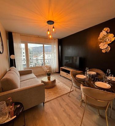 Ambilly Apartment | LE GOLDEN accès direct tramway Genève avec parking