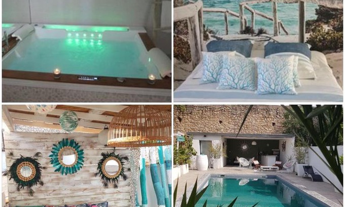 Uchaud Bed & Breakfast | Le lagon bleu
