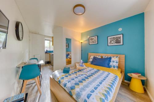 Le Pre-Saint-Gervais Apartment | Le Nid Azur Cosy Studio Proche De Paris