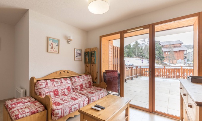La Joue du Loup Apartment | Le Piolet - Vue montagne, proche pistes