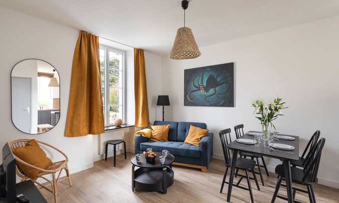 Parame Apartment | Le Poulpe - Proche plage de Rochebonne