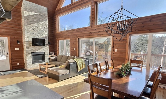 Wentworth-Nord Ski Chalet | Le Retour aux Souches - Spa & Sauna