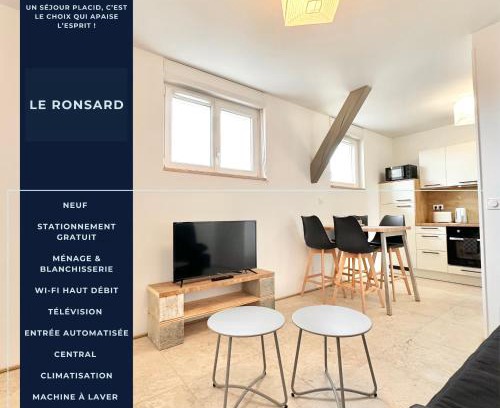 Mont-de-Marsan Apartment | Le Ronsard - Élégance - Central