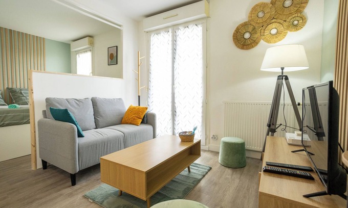 Saint-Nazaire Apartment | 💎le Zéphyr - Tout Équipé - Wifi - Parking Gratuit💎