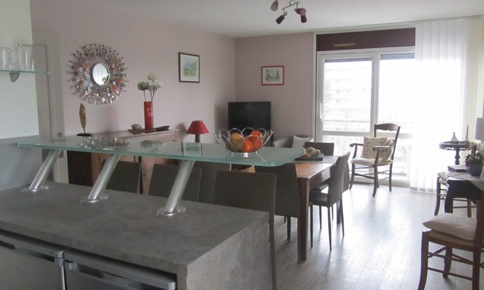 La Motte-Servolex Apartment | "Les Rousserolles"- Between LAC du BOURGET and CHAMBERY, T 2 (64m2), 3 stars NN