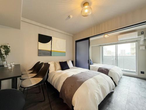 Hiroshima City Centre Apartment | Lifement by b hotel - 1min to Peace Park, Modern and Secure Apt