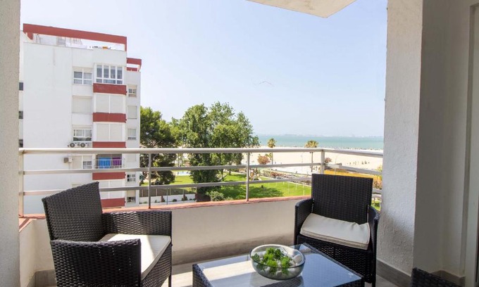 Valdelagrana Apartment | Lightbooking 4D Valdelagrana vista al mar