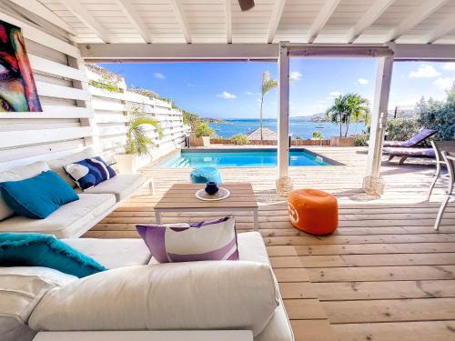 Cul de Sac House | Little Paradise 1, 3 bedrooms, private pool, Cul de Sac Bay view