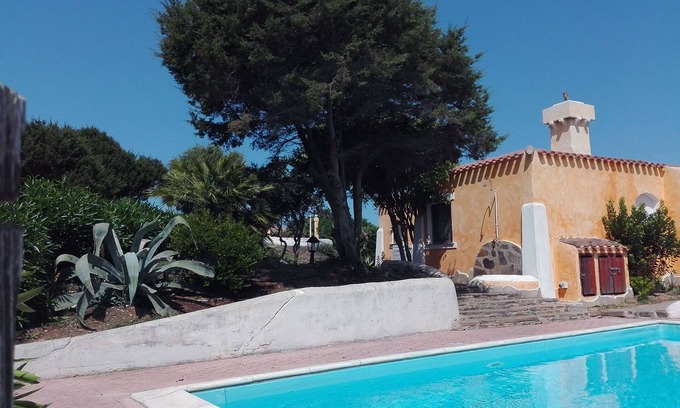 Punta De Su Turrione Villa | LITTLE VILLA WITH PRIVATE POOL AND GARDEN.IT ACCOMODATES CONFORTABLY 4 PEOPLE