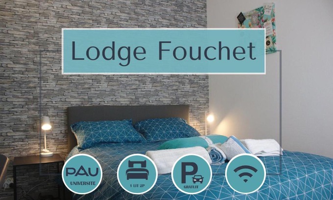 Pau Nord Apartment | Lodge Fouchet - Studio proche Université