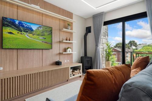 Quinta da Serra Apartment | Loft Canela 1 dorm Centro by Achei