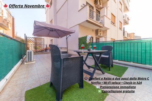 Zona XV Torre Maura Apartment | Loft con Terrazzo Metro C a 3 Min Collegamento facile con il Centro