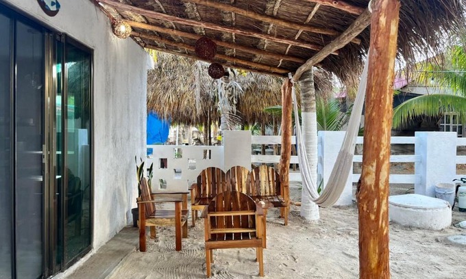 El Cuyo Apartment | Loft gaviota vista jardín 15 mts de playa