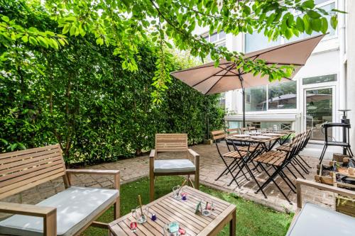 Hincmar House | Loft urbain avec jardin privé en hyper centre