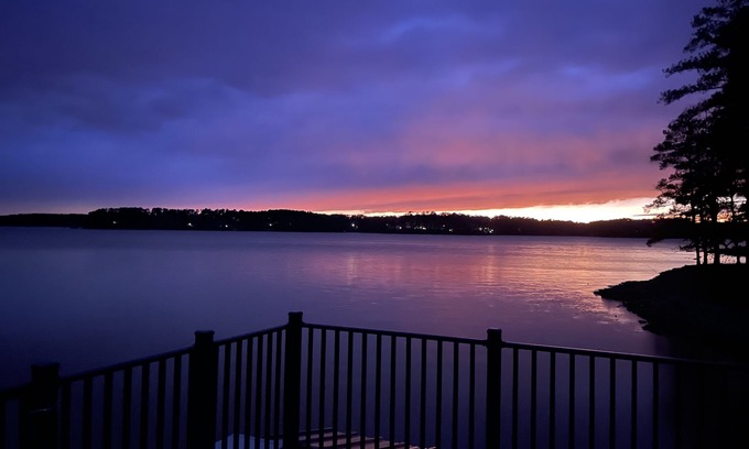 McCormick Cabin | Log Cabin with large deck and dock in best location on the Lake!