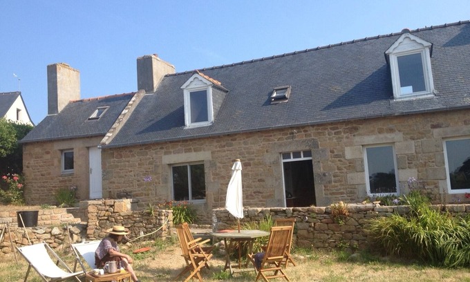 Ile-de-Brehat House | Longère Bretonne, vue Mer, à Proximité du Phare du Paon