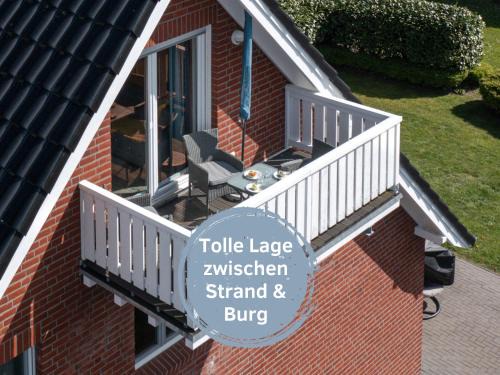 Burg auf Fehmarn Apartment | Lotsenbude Fehmarn, perfekt für Familien & Paare, Nähe Hafen Burgstaaken