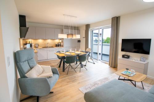Tossens Apartment | Lotta – Familienfreundliche Ferienwohnung mit Sauna & nah am Strand!