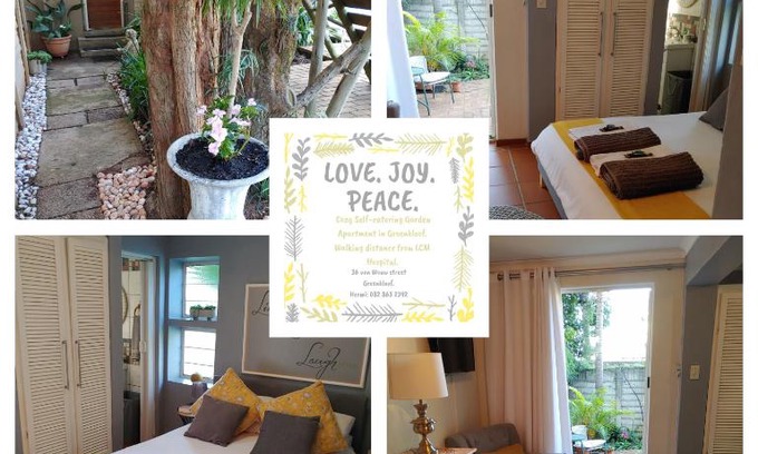 Groenkloof Apartment | Love Joy Peace Cottage