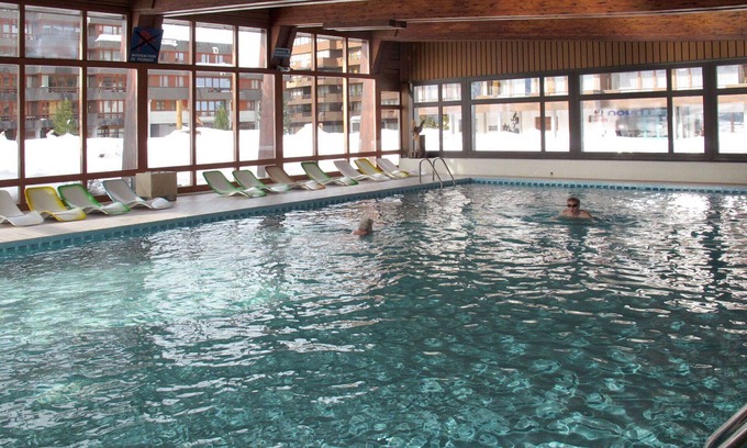 Sion Apartment | Lovely apartment for 4 guests with pool, WIFI, TV, balcony and panoramic view