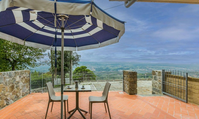 San Baronto Apartment | Lovely apartment for 2 guests with pool, WIFI, TV, terrace and pets allowed