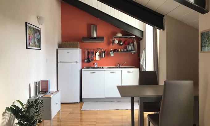 San Donato Apartment | Lovely attic room a stone's throw from downtown