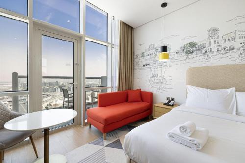 Jumeirah Village Triangle Apartment | LUXE | Serviced Hotel Apartment | Full City View