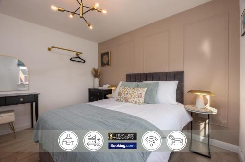 Leeds House | Luxuriou 5 Bedroom House By Homebird Property Management Short Lets & Serviced Accommodation Leeds With Private Parking & Free WiFi