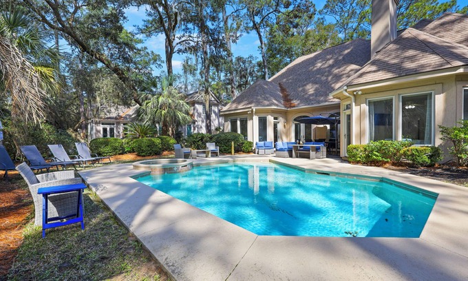 Heritage Woods House | Luxurious 4-bedroom retreat with Private Pool in Sea Pines