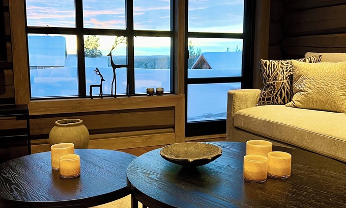 Vemdalen Cabin | Luxurious 5-star accommodation at the top of Vemdalsskalet! ⭐