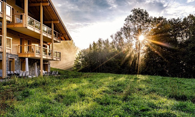 Abondance Apartment | Luxurious apartment with sauna in France Portes du Soleil. Hiking in summer, skiing in winter
