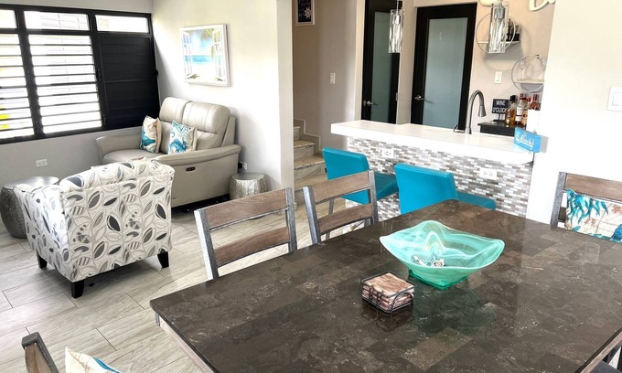 Boqueron House | Luxurious bohio with Wifi and 24/7 security, screens, USB ports, full A/C, pool