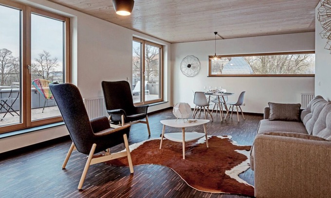Dommeldange Apartment | Luxurious penthouse 207 with two bedrooms and surrounding roof terrace