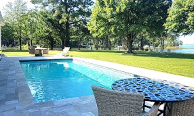 St. Michaels Other | LUXURY COASTAL FARMHOUSE WATERFRONT W/HEATED POOL