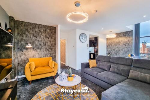 Castlefield Apartment | Luxury Deansgate Apt Canal View & Free Parking