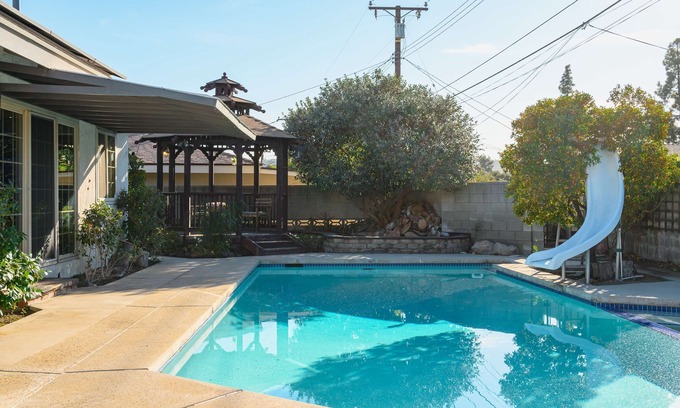 Glendora House | Luxury Estate With Sparkling Pool Elegant Amenities