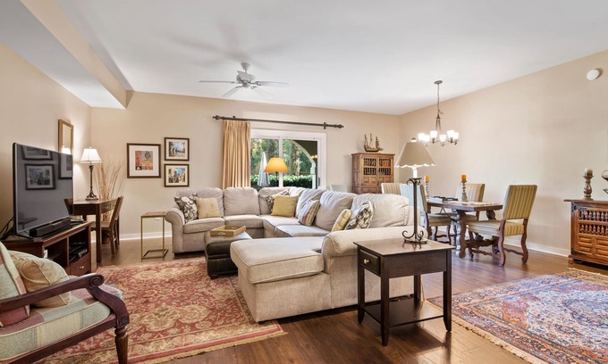St. Augustine Condo | Luxury first floor 1BR. Condo w/Outside Patio