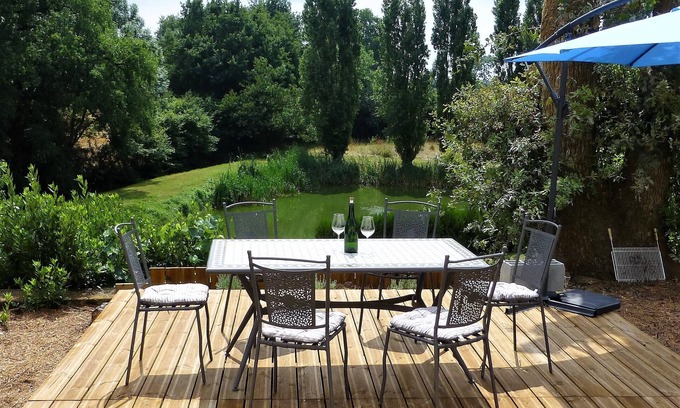 La Foret-sur-Sevre House | Luxury holiday home escape, set in an acre of private garden with its own lake