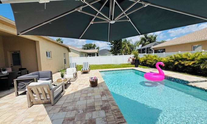 Sabal Harbour House | Luxury Home W/ Heated Pool Near IMG & Siesta Key Beach
