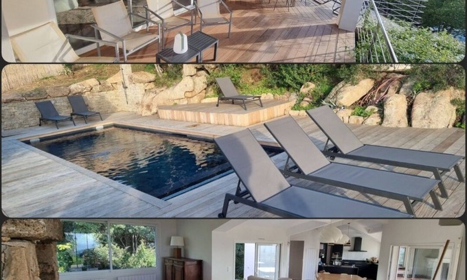 Portigliolo House | Luxury house with swimming pool in Corsica for vacations with friends or family