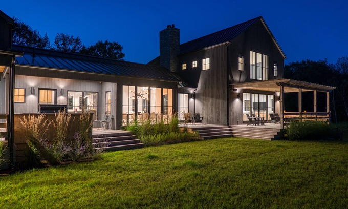 Copake Lake Other | Luxury New 6-Bedroom Modern Farmhouse with Hot tub, nr Golf, Ski, Copake Lake