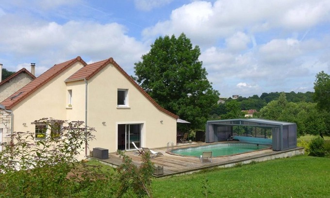 Foulain Cottage | Luxury Retreat: Private Pool, Game Room, Forest Trails, Near Fishing Spots