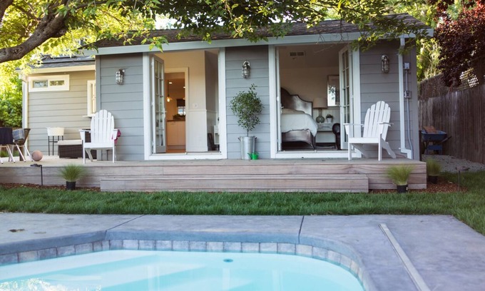 Sonoma Cottage | Luxury Sonoma Cottage: Sanctuary with Pool! Close to Square & Wineries