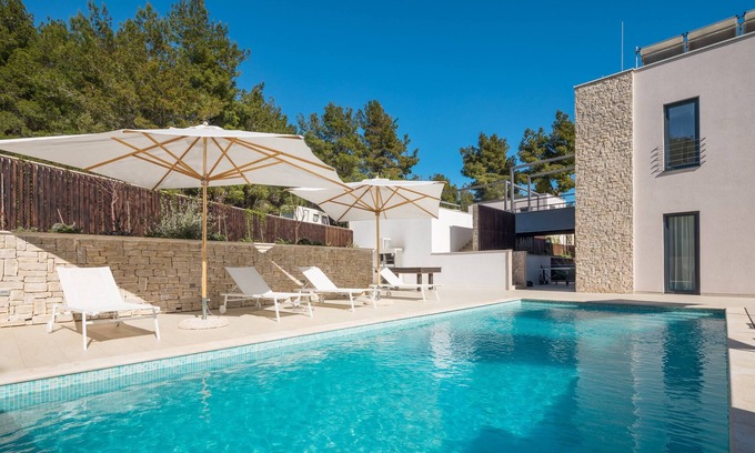 Milna (Brac) Villa | Luxury Villa Juliet with Heated Pool