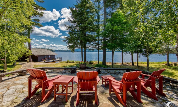 Tupper Lake Cabin | Magnificent Compound | Buffalo Head Lodge on Upper Saranac